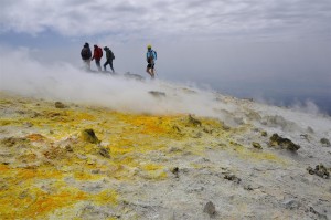 Excursion to the Etna summit craters